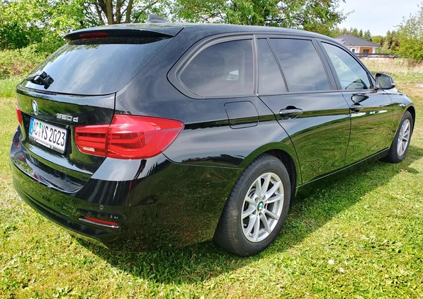 BMW Seria 3 cena 66600 przebieg: 98000, rok produkcji 2019 z Piła małe 67